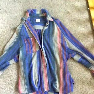 slouchy “dad shirt”